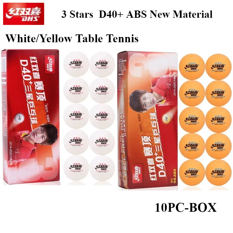 Table Tennis Olympics - 10PC/BOX 3 Gwiazdki DHS Piłki do