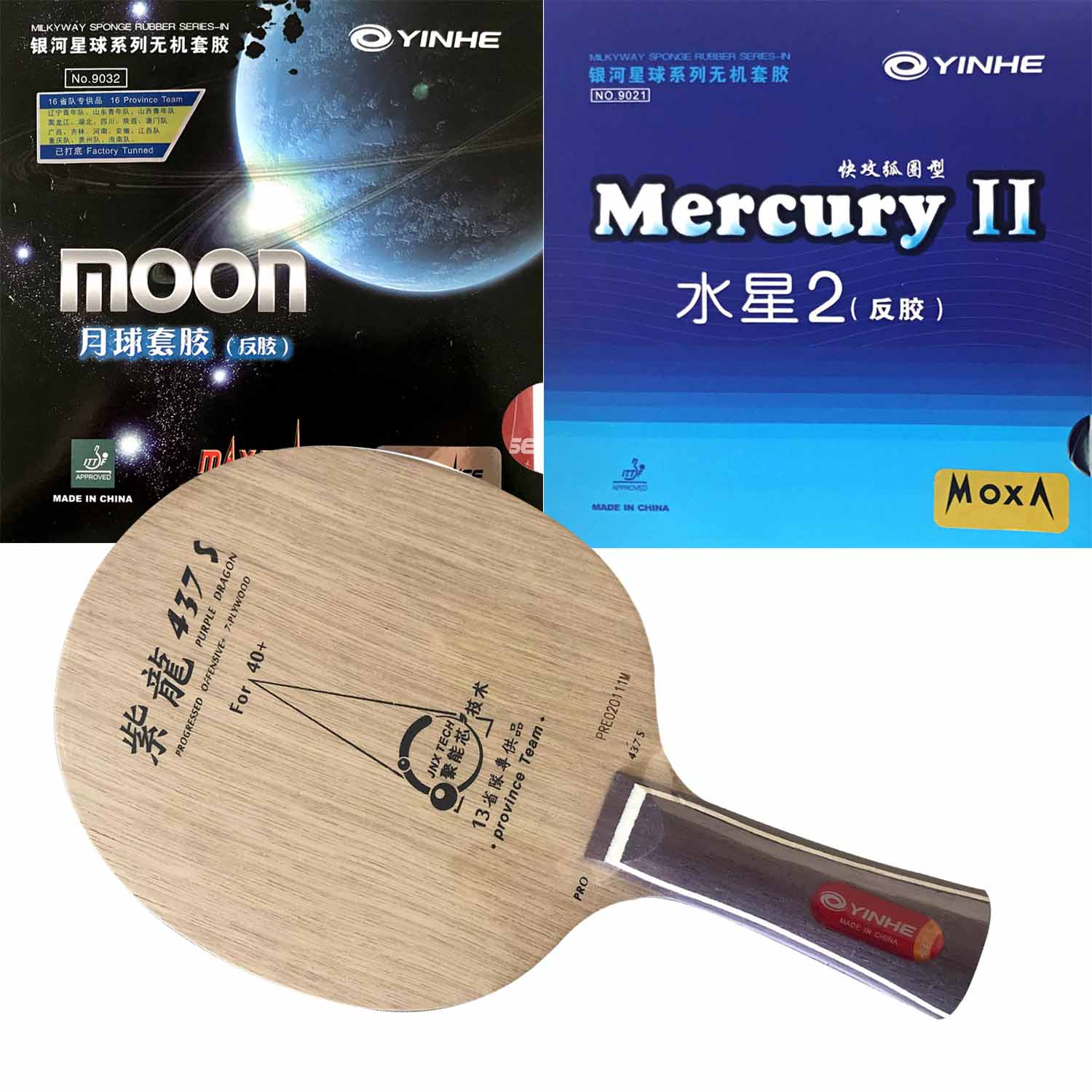 Zestaw rakiety Pro Combo YINHE – Table Tennis Zhang Jike recenzja i cena