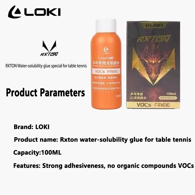 Klej na bazie wody LOKI 100ml, – Table Tennis Racket recenzja i cena