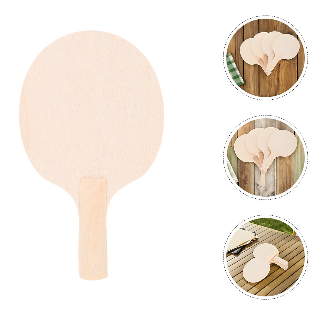 4 pary pustych drewnianych pod – Table Tennis Racket recenzja i cena