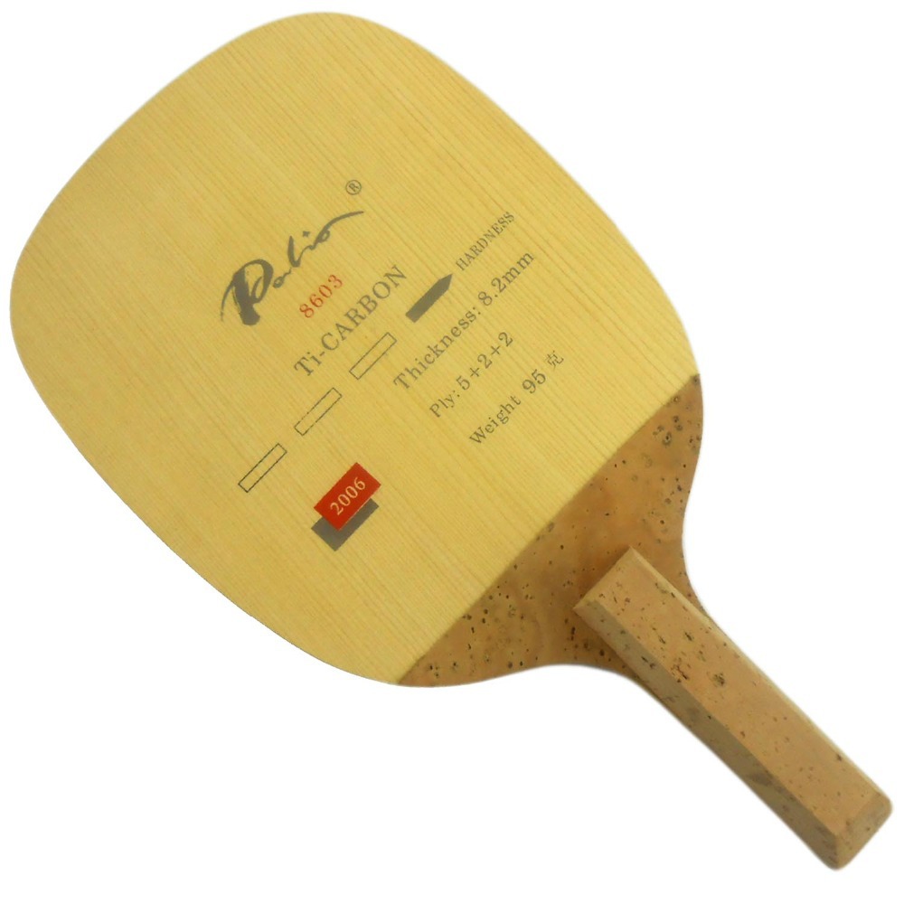 PALIO 8603 Carbon Titanium rak – Table Tennis In Japanese recenzja i cena